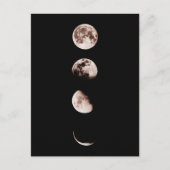 Moon Phases Wall Art – Celestial Home Decor Briefkaart (Voorkant)