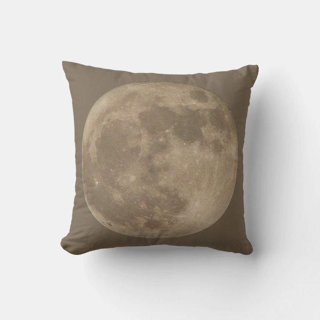Moon Pillow Full Moon Sierkussen - Aangepast (Voorkant)
