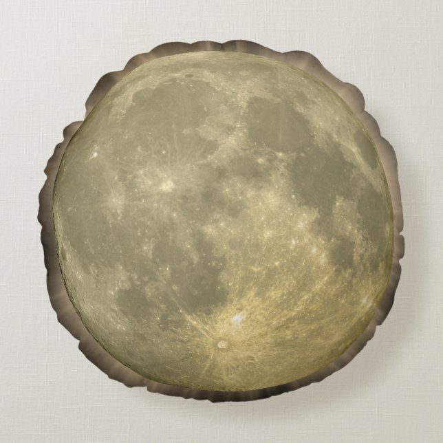 Moon Pillow Rond Kussen (Voorkant)