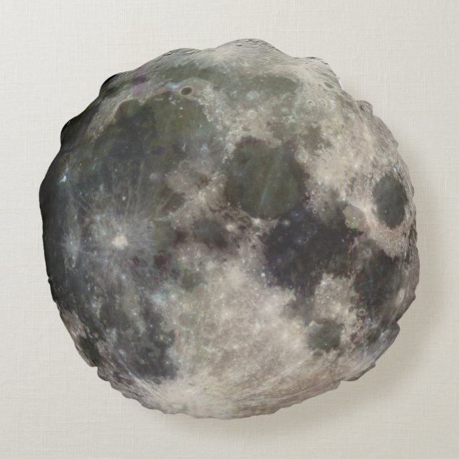 Moon Pillow Rond Kussen (Achterkant)