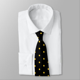 Moon Polka Dots Halloween Stropdas