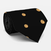 Moon Polka Dots Stropdas (Opgerold)