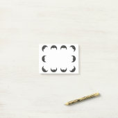 Moon Post-it® Notes (Op bureau)