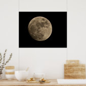 Moon Poster (Keuken)