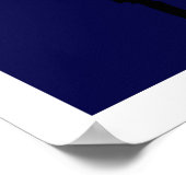 Moon Print, Modern Boho Wall Art, Poster (Hoek)