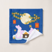 Moon Rabbit Mooncake Osmanthus (Gant de toilette)