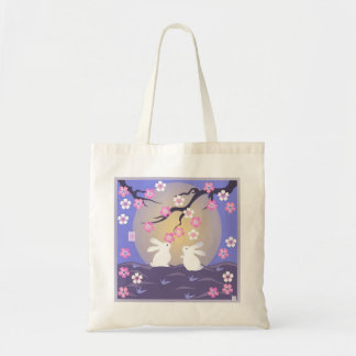 Moon Rabbits Canvas tas