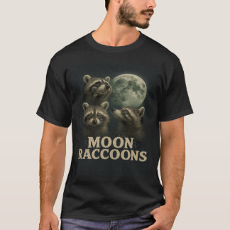 Moon Raccoons - Mystical Forest Creatures Under th T-shirt