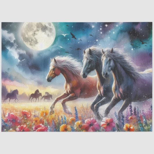 Moon Racers Tissuepapier (Voorkant)