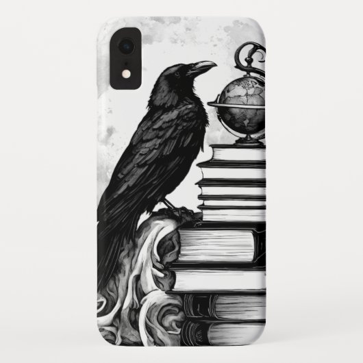 Moon Raven Case-Mate iPhone Case (Achterkant)