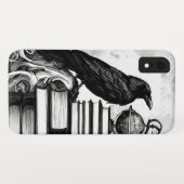 Moon Raven Case-Mate iPhone Case (Achterkant (horizontaal))
