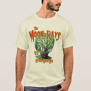 Moon-Rays aanval op het t-shirt Kleine Groene Mann