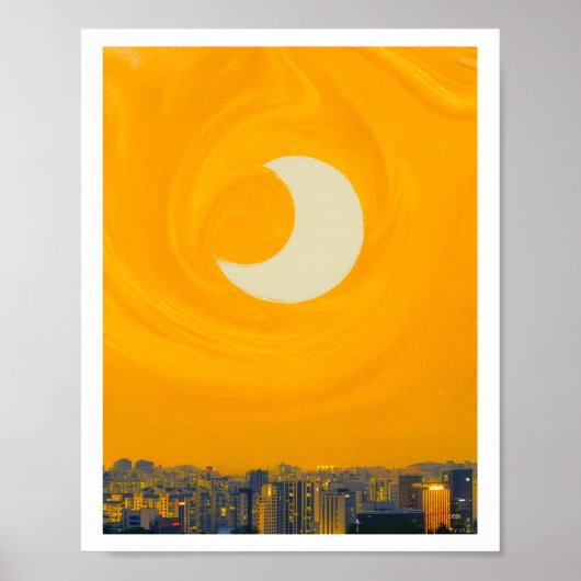 Moon Rise — Poster (Voorkant)