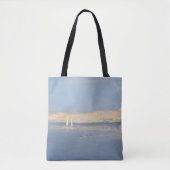 Moon Rising over de Nijl Tote Bag (Voorkant)