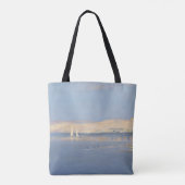 Moon Rising over de Nijl Tote Bag (Achterkant)
