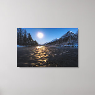 Moon River Canvas Afdruk
