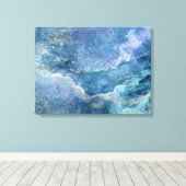 Moon River en Me Canvas Wrap (Insitu (Houten vloer))