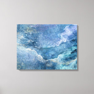 Moon River en Me Canvas Wrap Afdruk