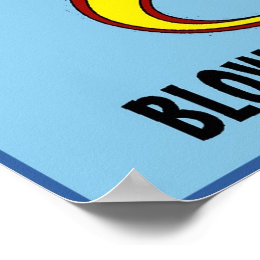 Moon Rockets Buble Gum Machine Poster (Coin)