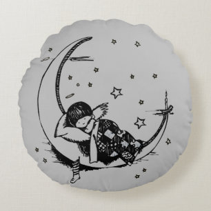 Moon Rond Kussen