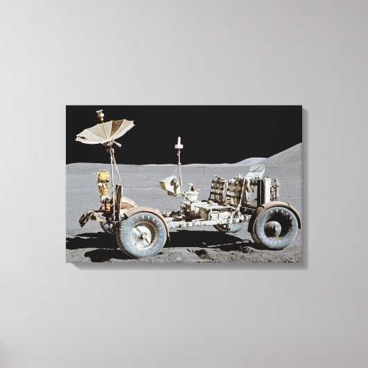 Moon Rover Canvas Afdruk (Voorkant)