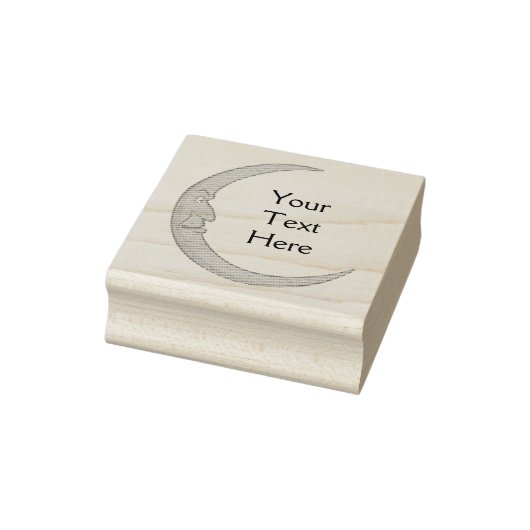 Moon Rubberstempel (Stempel)