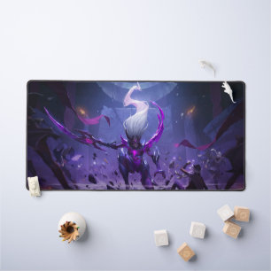 Moon Scorn Gaming Desk Mat   Lunar Queen Mousepad