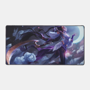 Moon Scorn Gaming Desk Mat   Lunar Queen Mousepad