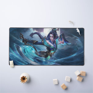 Moon Scorn Gaming Desk Mat   Lunar Queen Mousepad