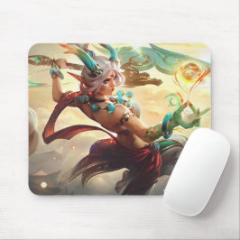 Moon Scorn Gaming Mousepad | Thema Night Warrior Muismat