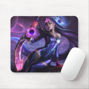 Moon Scorn Gaming Mousepad   Thema Night Warrior Muismat