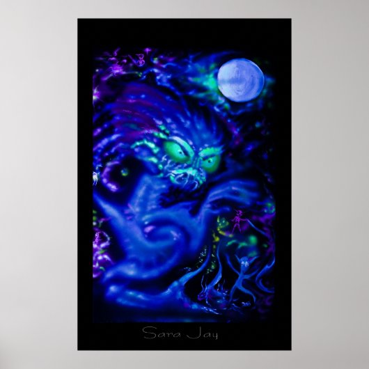 Moon Serpent Poster (Voorkant)