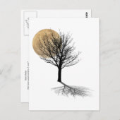 Moon Shadow Briefkaart (Voorkant / Achterkant)