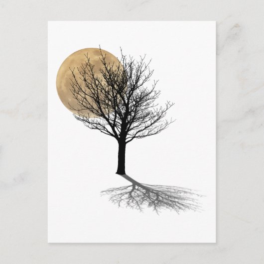 Moon Shadow Briefkaart (Voorkant)