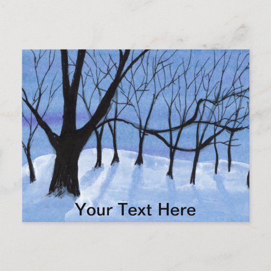 Moon Shadows Briefkaart (Voorkant)