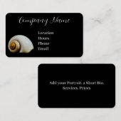 Moon Shell Visitekaartje (Voorkant / Achterkant)