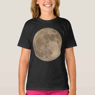 Moon Shirt Full Moon T-shirt Meisje's Organic Shir