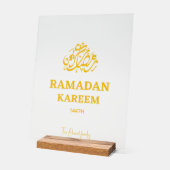 Moon Sighting Dua Ramadan Mubarak personnalisé tra (Angle)