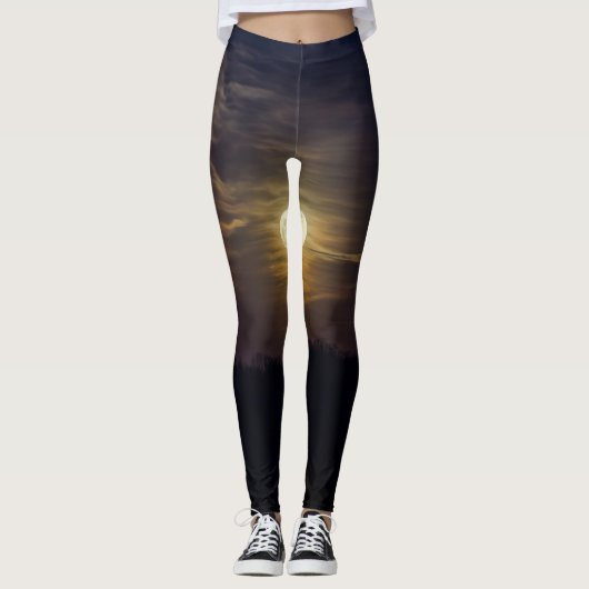 Moon Silhouette Leggings (Voorkant)