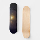 Moon Silhouette Skateboard (Voorkant)