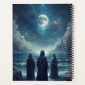 Moon Sisters - Mystieke Maanheks Planner (Achterkant)