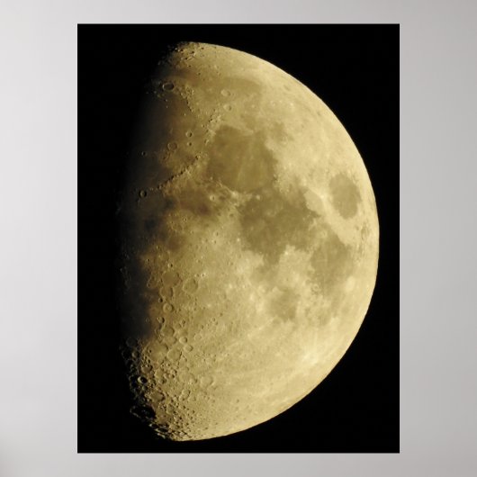 Moon Sluiten Fotografie Poster (Voorkant)