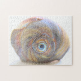 Moon Snail Shell Jigzaag Puzzle Legpuzzel