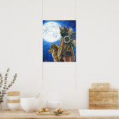 Moon Song Poster Viking Poster Wolf Poster (Cuisine)
