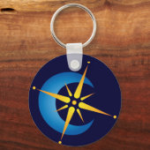 Moon & Star Sleutelhanger (Voorkant)