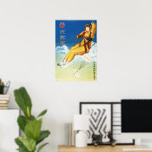 MOON STAR Vrouwen tonen retrospectieve Japanse rec Poster (Thuiskantoor)