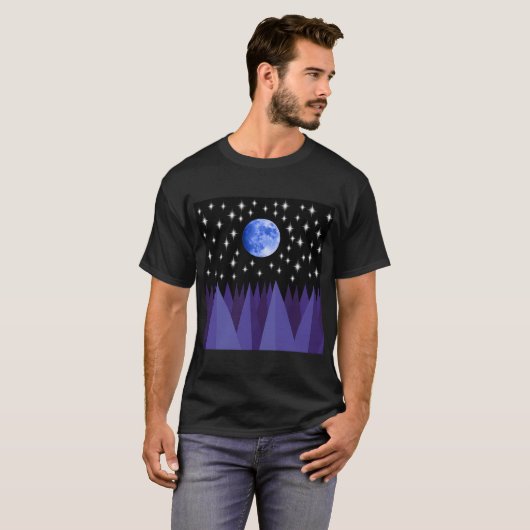 Moon Starlight T-Shirt (Voorkant volledig)