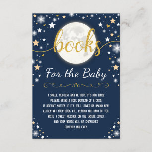 Moon & Stars Books voor Baby Twinkle Star Shower Informatiekaartje
