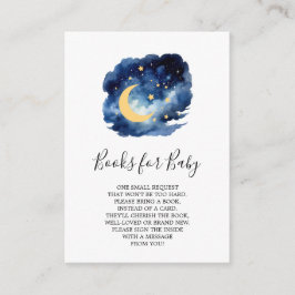 Moon & Stars Boy Boeken voor Baby Kaart