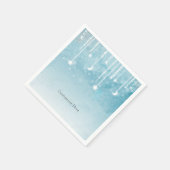 Moon & Stars Celestial Baby shower Party Servetten (Hoek)